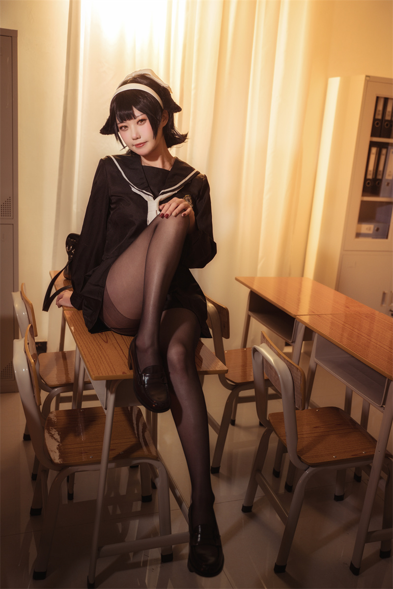 贞子蜜桃 NO.009 碧蓝航线 爱宕高雄制服 [35P-354MB]