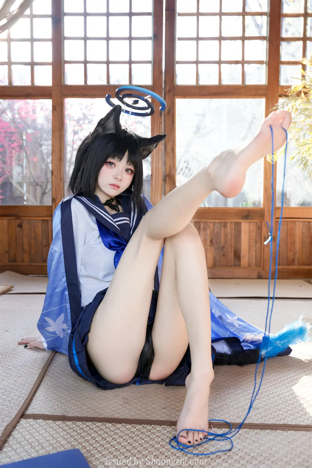 COS精选 蔚蓝档案 桐生桔梗@九柒喵 COSPLAY-第1张