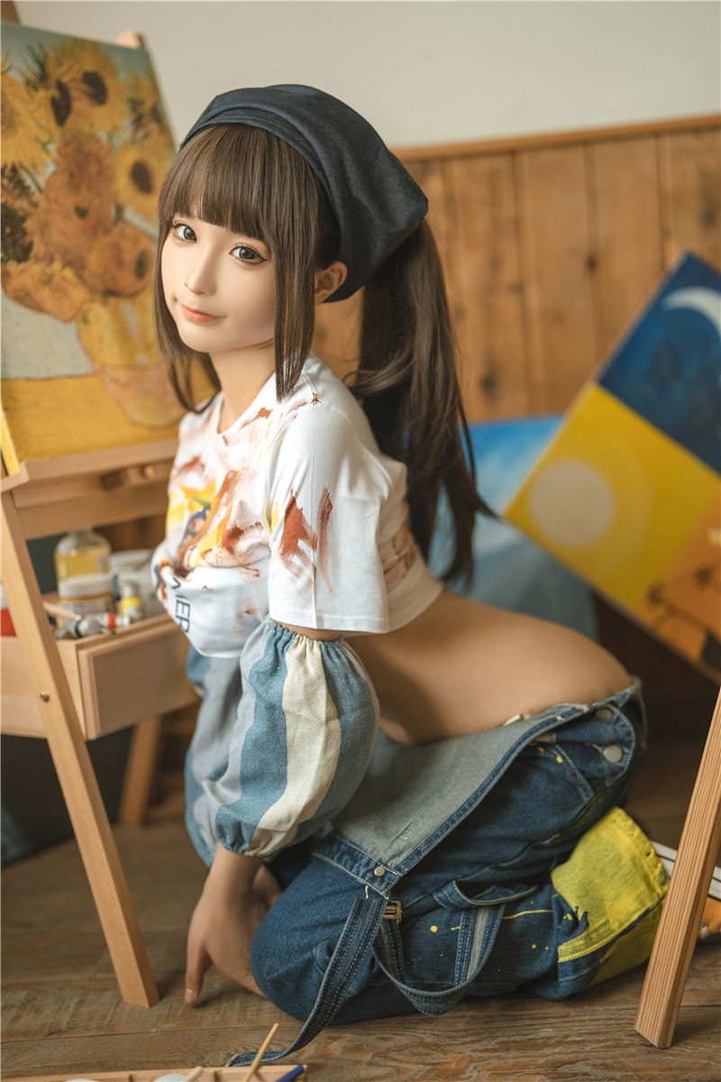 蠢沫沫 小画家 [110P-1.08GB]