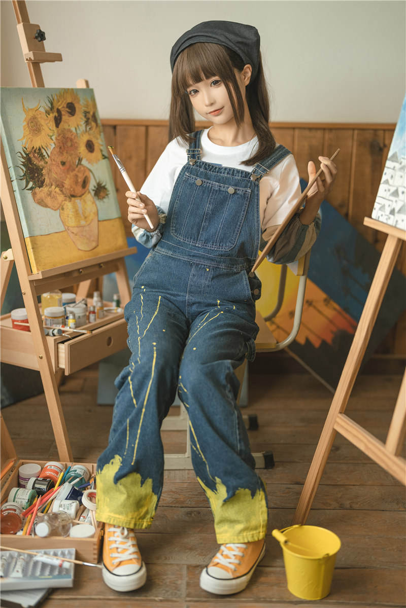 蠢沫沫 小画家 [110P-1.08GB]