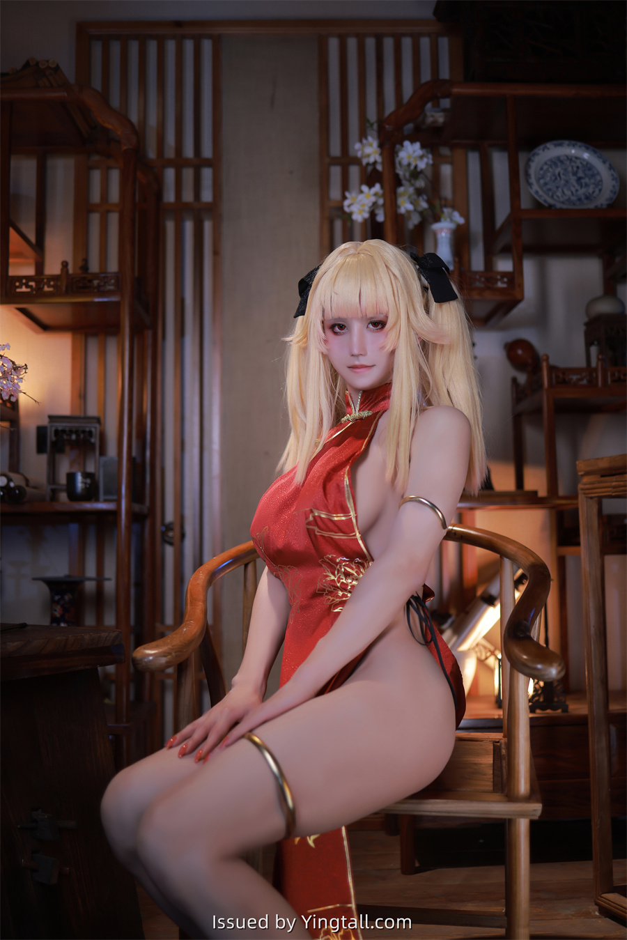 桜满三时 NO.004 萌姬联合 旗袍[83P-911MB]