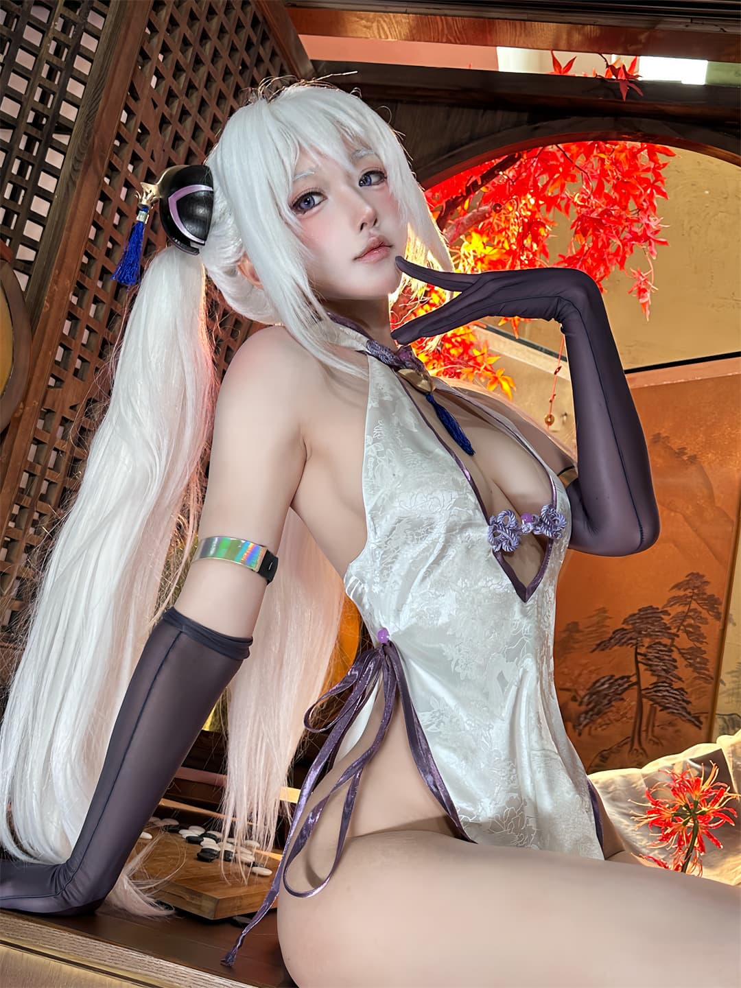 COSPLAY 阿包也是兔娘 碧蓝航线 奇尔沙治