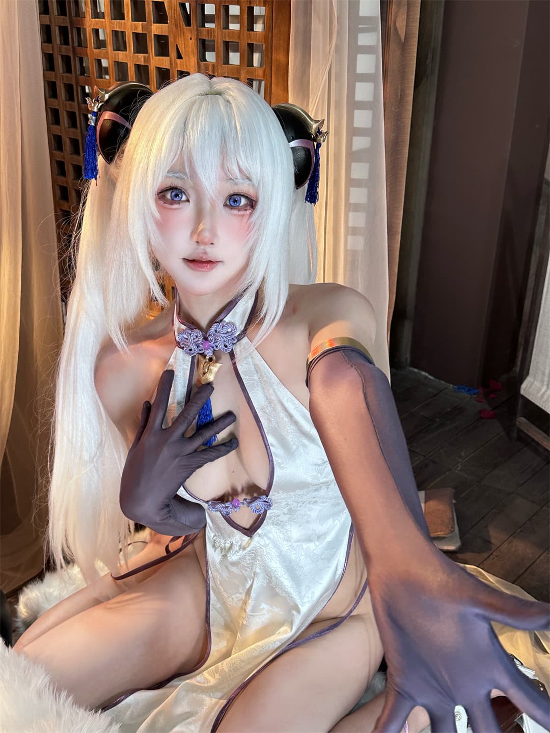 COSPLAY 阿包也是兔娘 碧蓝航线 奇尔沙治