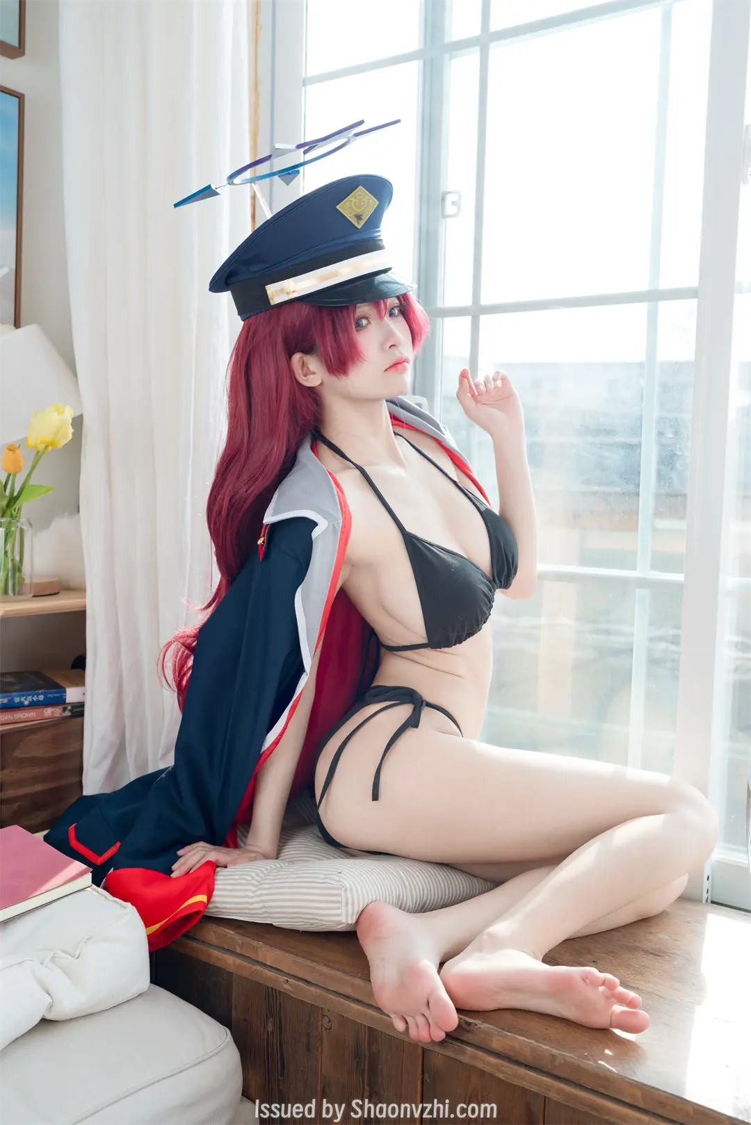 cosplay 九柒喵 蔚蓝档案 枣伊吕波 (图集共93张)